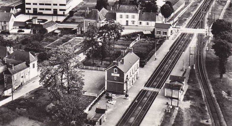 View of the Gare de Mayet